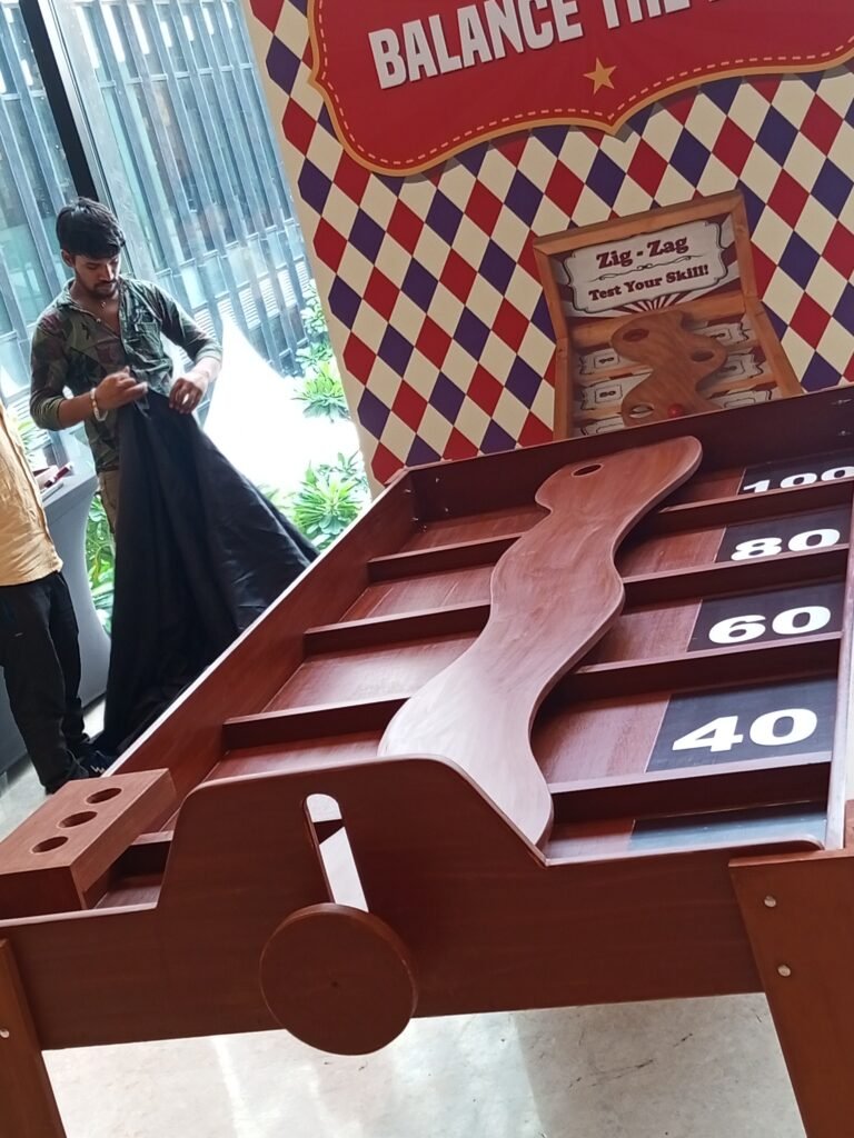 Zig Zag Table on Rent