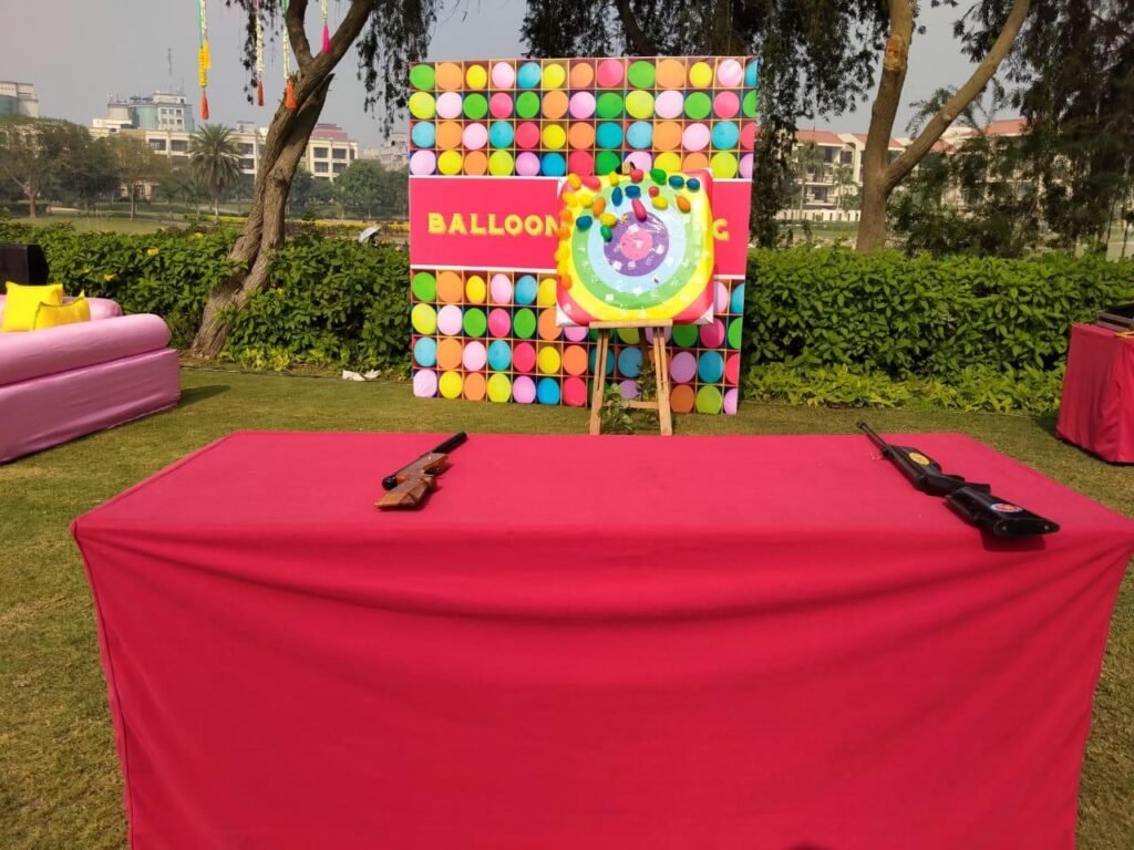 Balloon gun Shooting