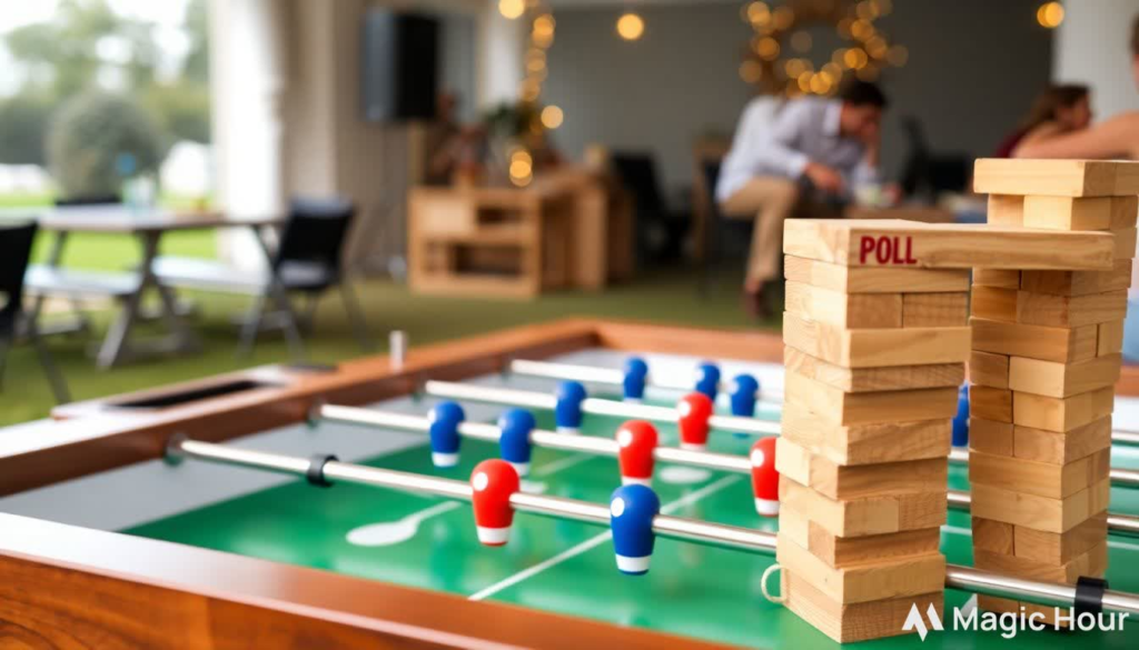 Poll: Jenga or Foosball