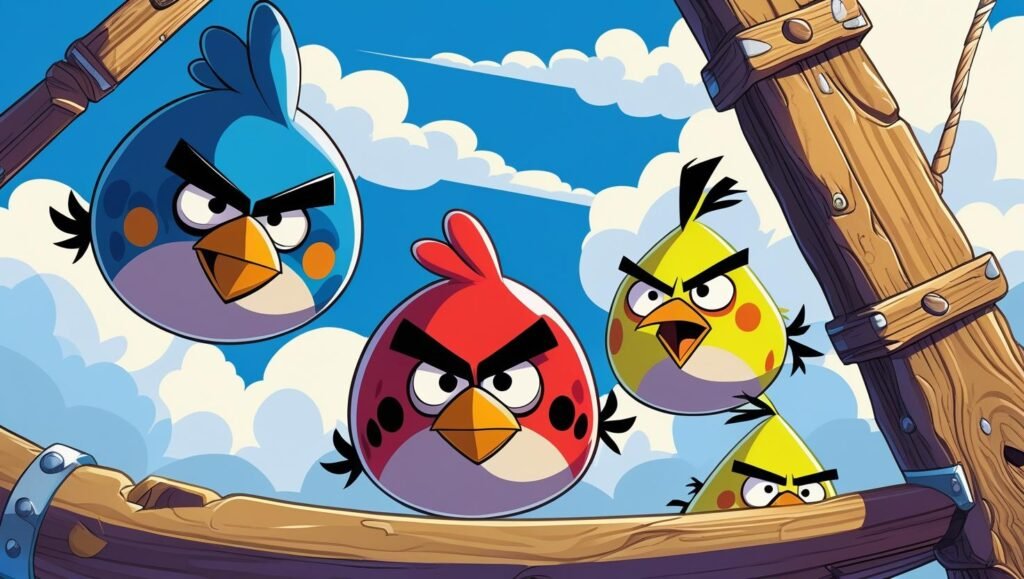 Angry Birds Slingshot Setup