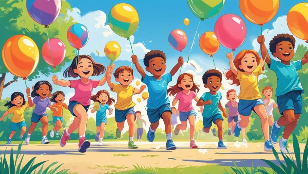 Balloon Pop Relay – Fast-Paced Fun for Everyone!