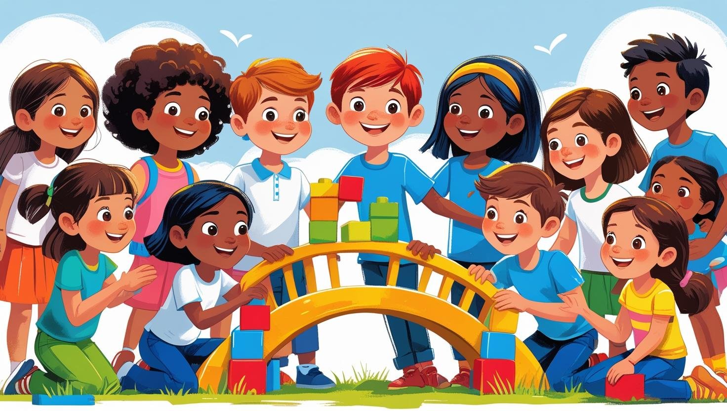 Build-a-Bridge Game β Fun Team Challenge