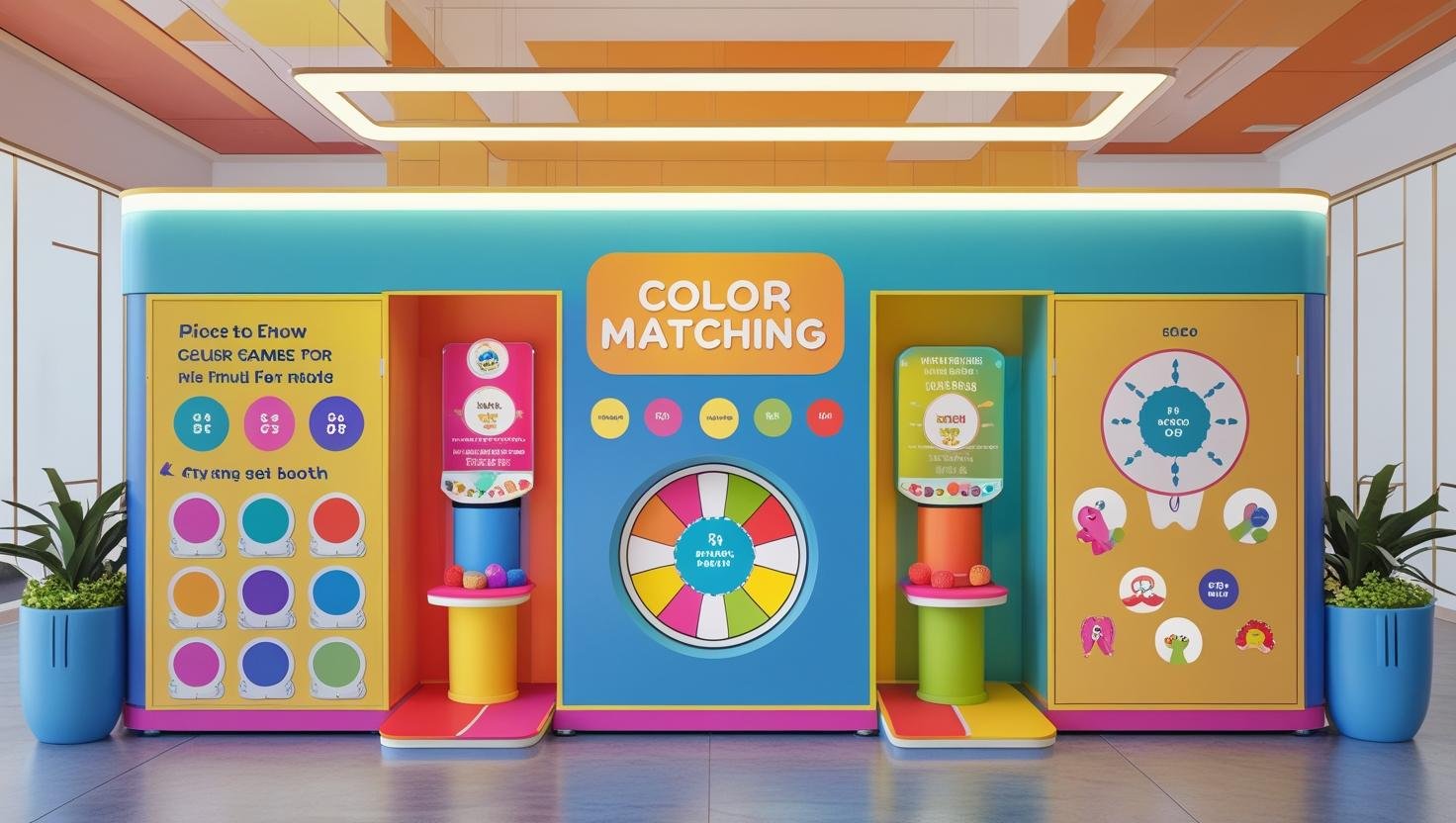 Color Matching Game Booth β Bright & Fun