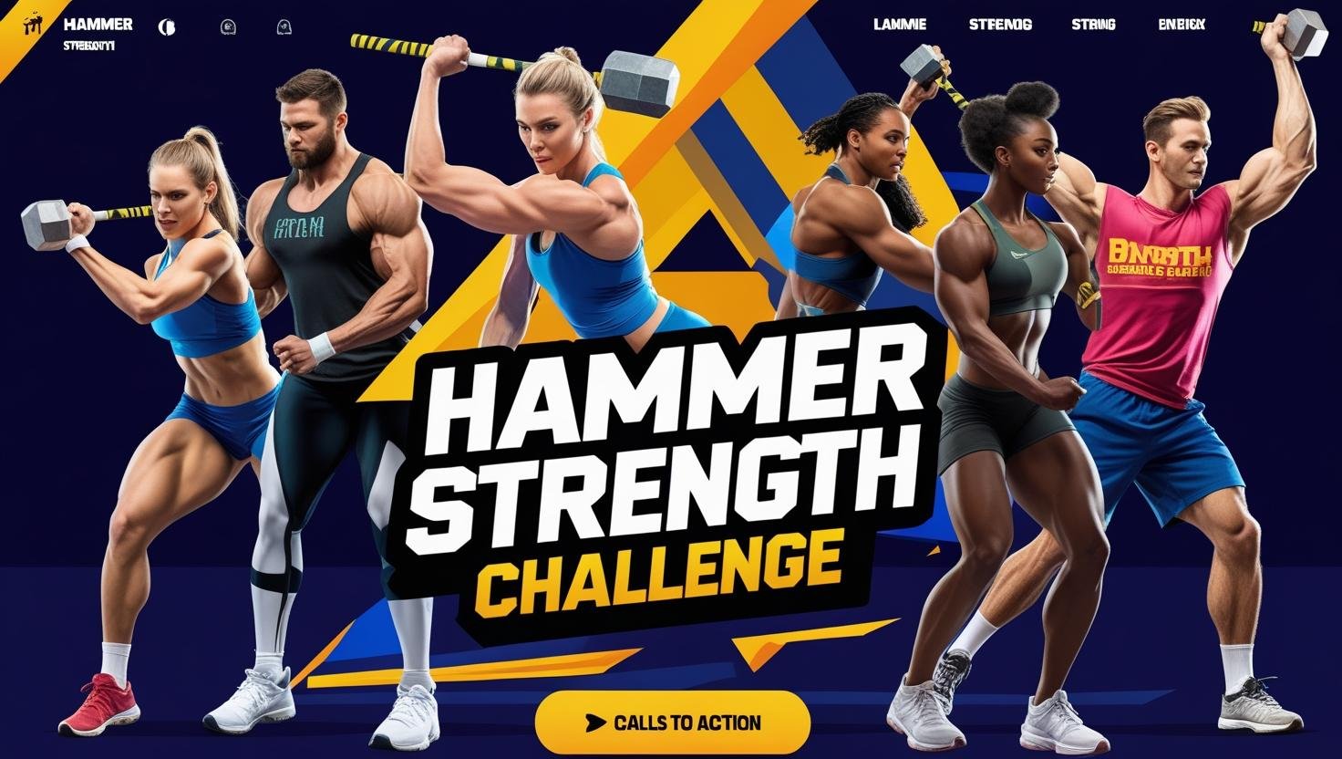 Hammer Strength Challenge β Test Your Power & Ring the Bell