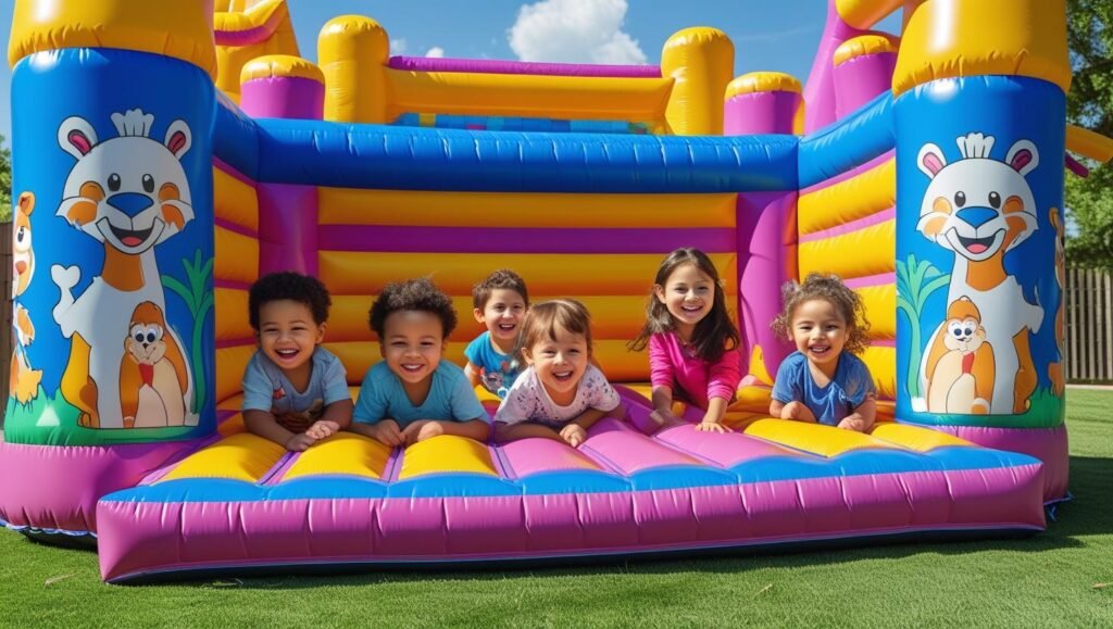 Inflatable Bouncy Castle for toddlers – pure joy!
