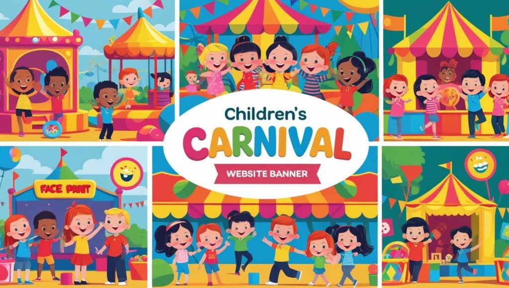 Kids Carnival with Fun Zones – Where Every Corner Brings a Smile!