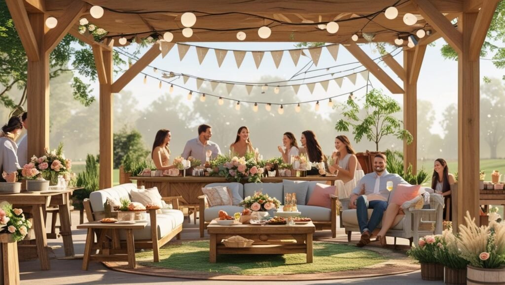 Perfect Game Layout for a Farmhouse Party Experience
