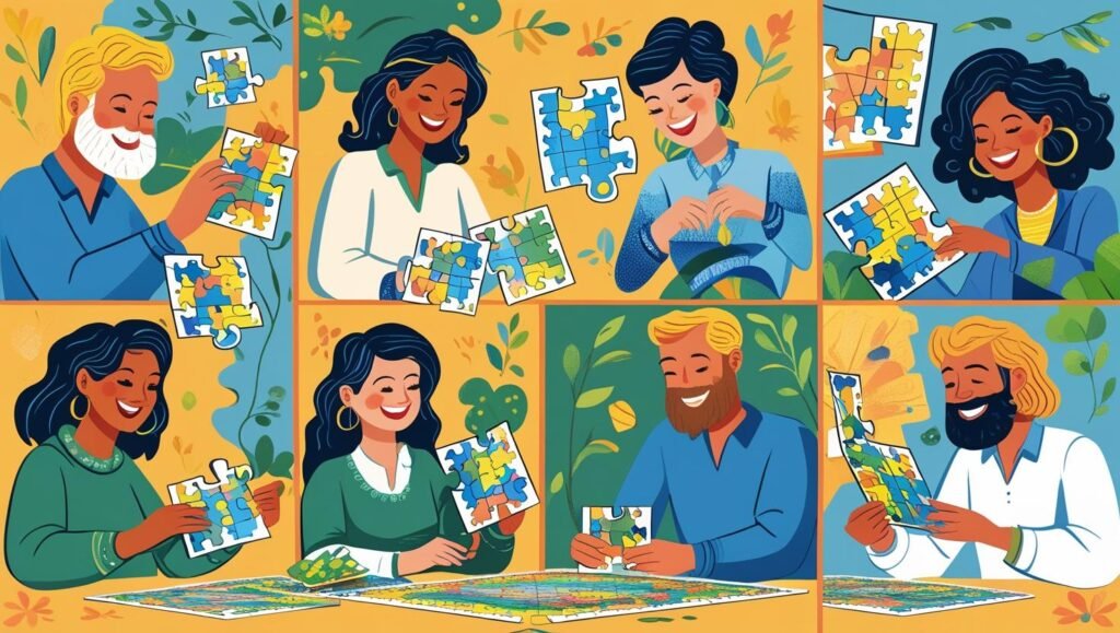 Puzzle Corners for Brainy Guests – Sharpen Minds, Spark Fun!