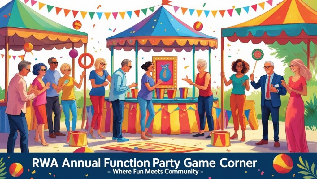🎪 RWA Annual Function Party Game Corner – Where Fun Meets Community!