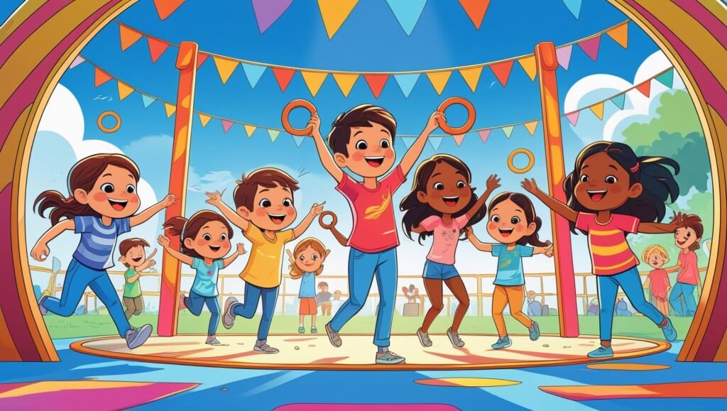 Ring Toss Madness simple & fun for all ages