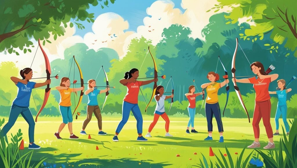 Soft Archery Challenge for Fun Events