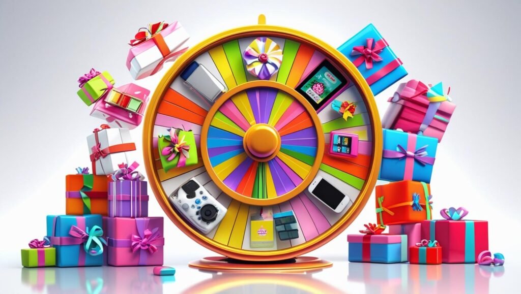 Spin-the-Wheel with Surprise Gifts