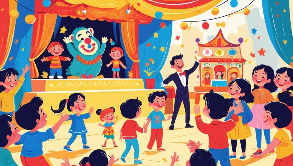 Affordable Entertainment – Puppet Show, Magic & More