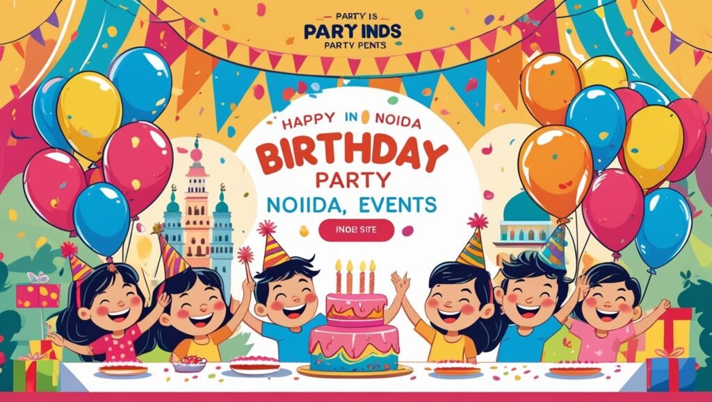 Cartoon Theme Birthday Party in Noida