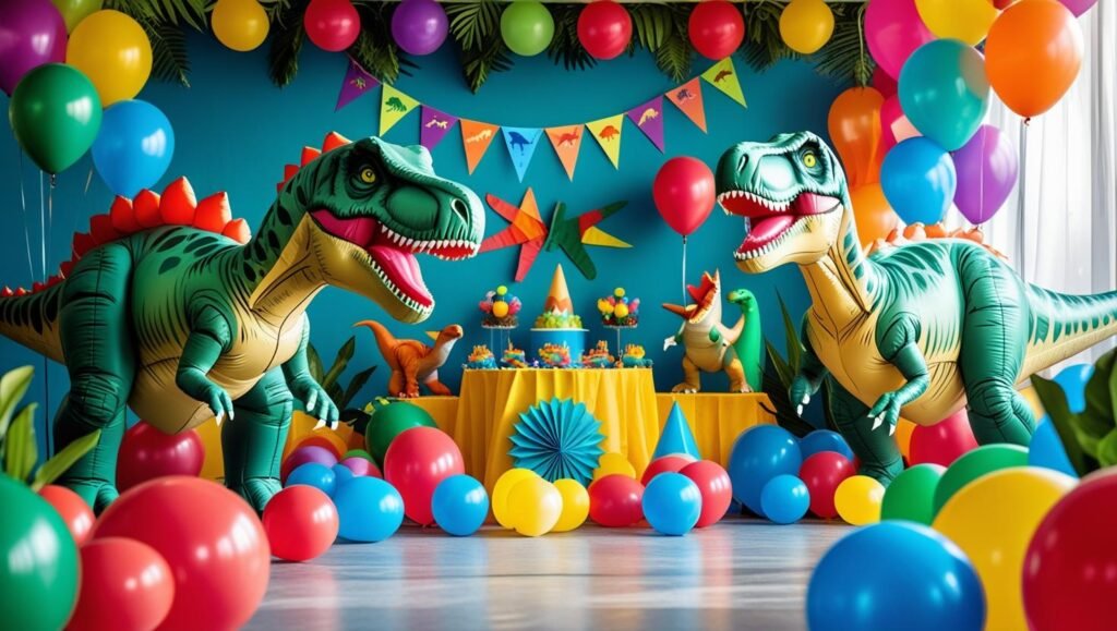 Dinosaur Theme Party with 3D Props in Gurugram