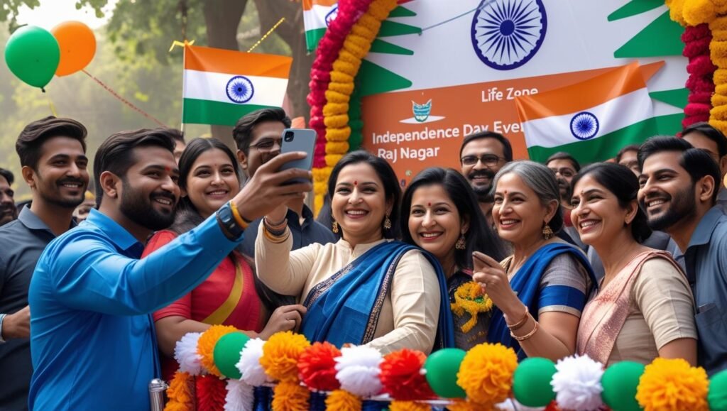 Independence Day Selfie Zone Ideas for Raj Nagar Events