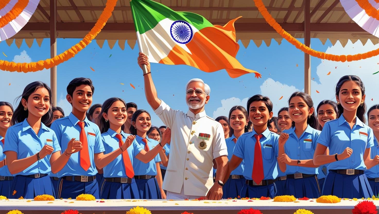 Flag Hoisting Guide for NCR Principals - Party Events