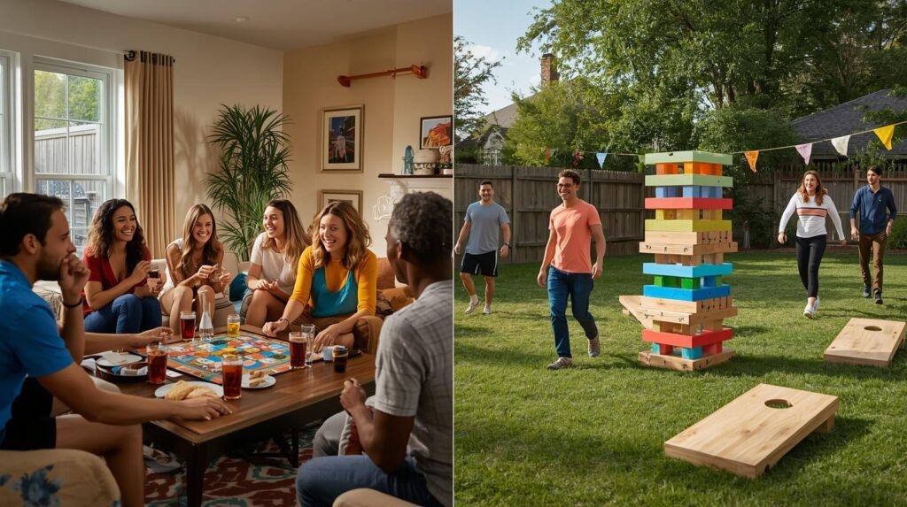 Indoor vs Outdoor Party Games: What Works Best?