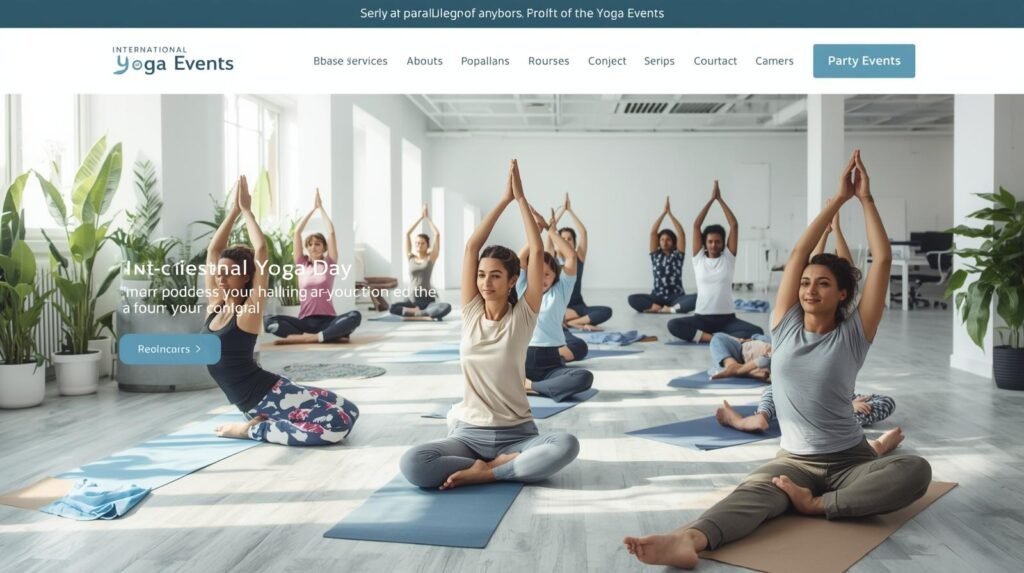 International Yoga Day Event in Offices