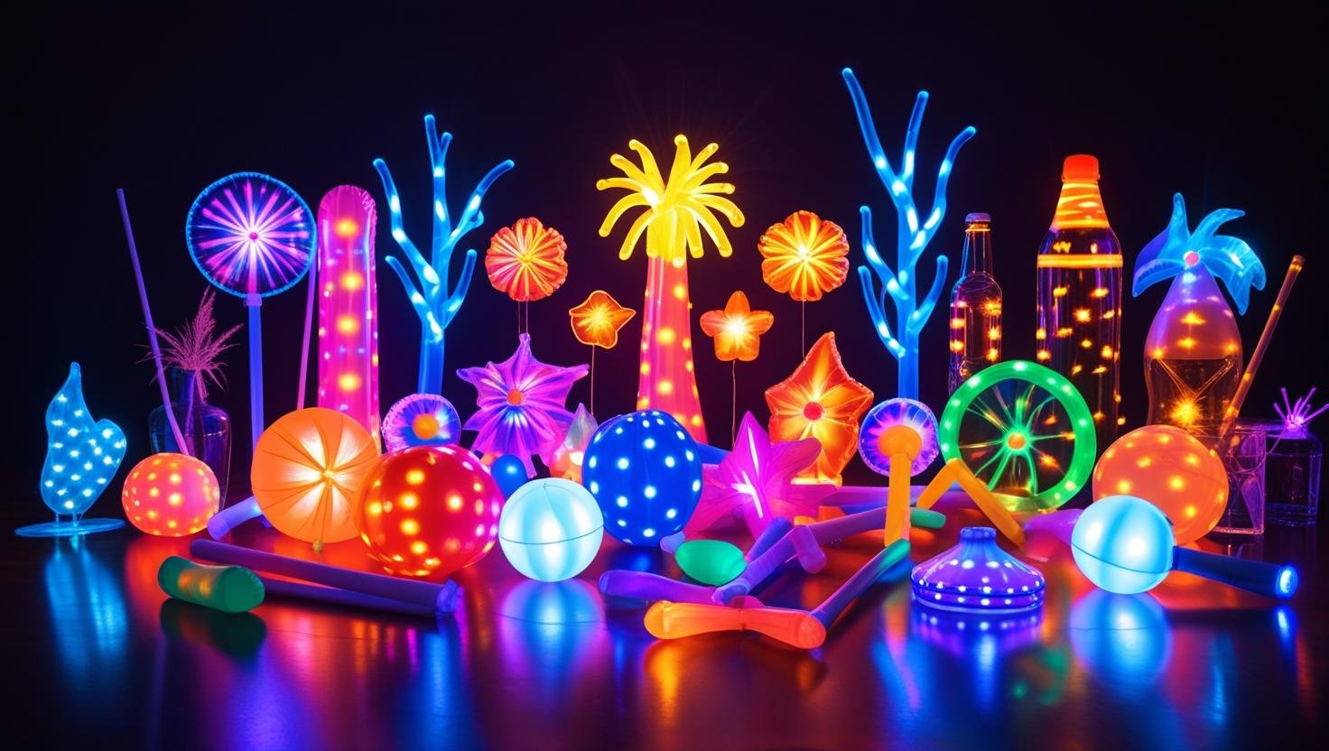 LED-lit Props for Glow-in-the-Dark Parties
