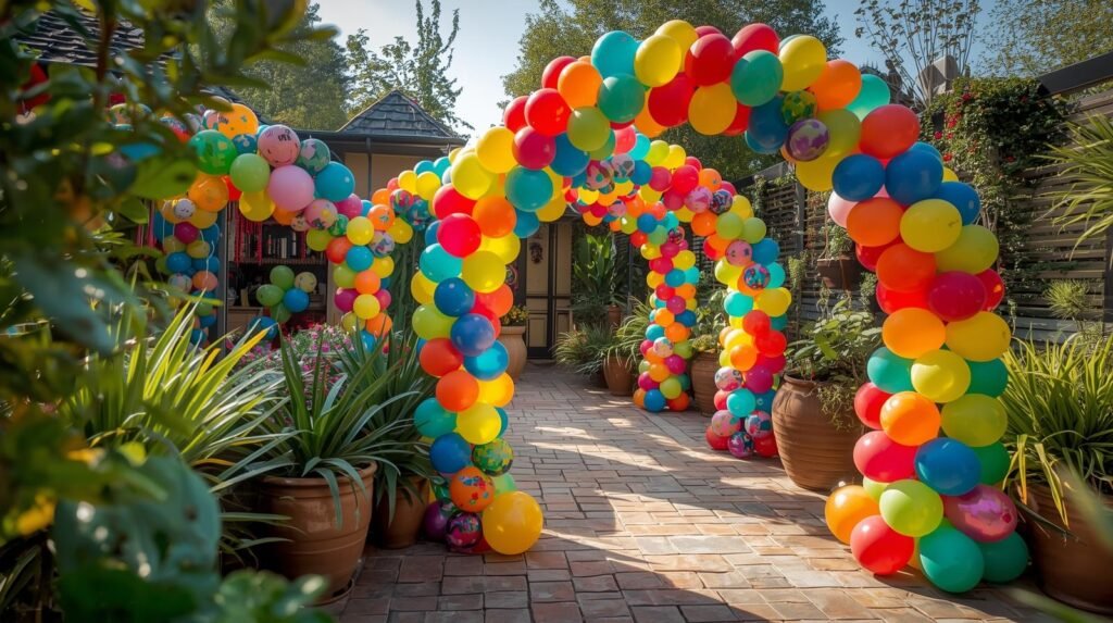 🎈 Outdoor Balloon Decoration Ideas for Garden & Terrace Parties