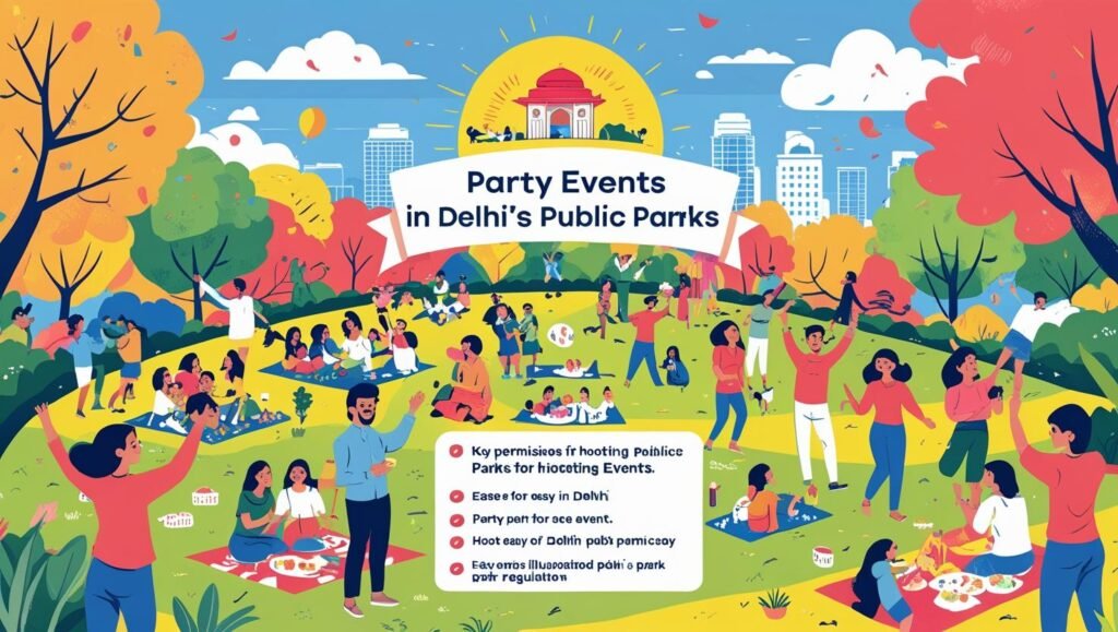 Permissions for Hosting Events in Public Parks (Delhi Rules)