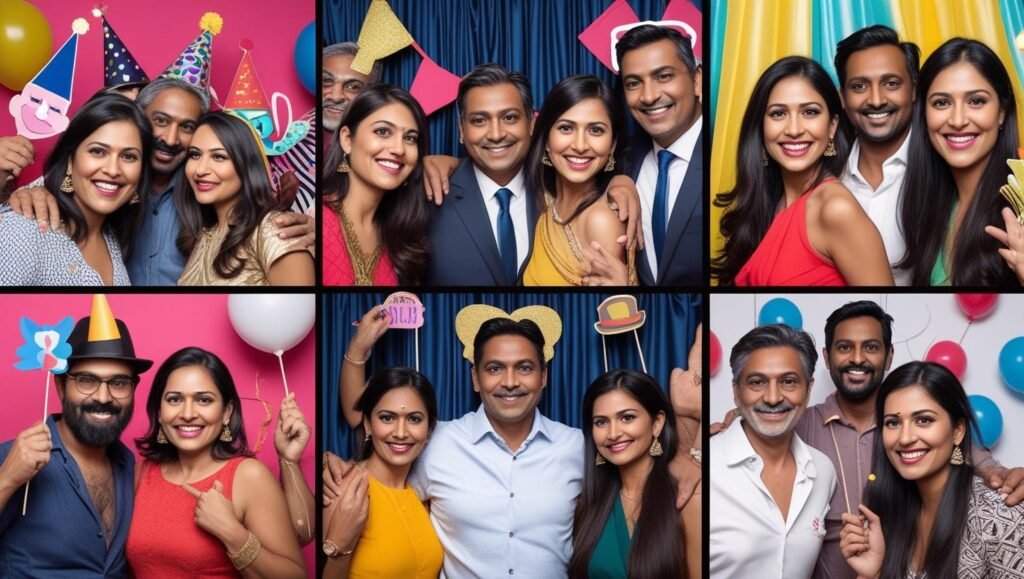 Photo Booth Ideas for Adult Birthdays in Gurgaon