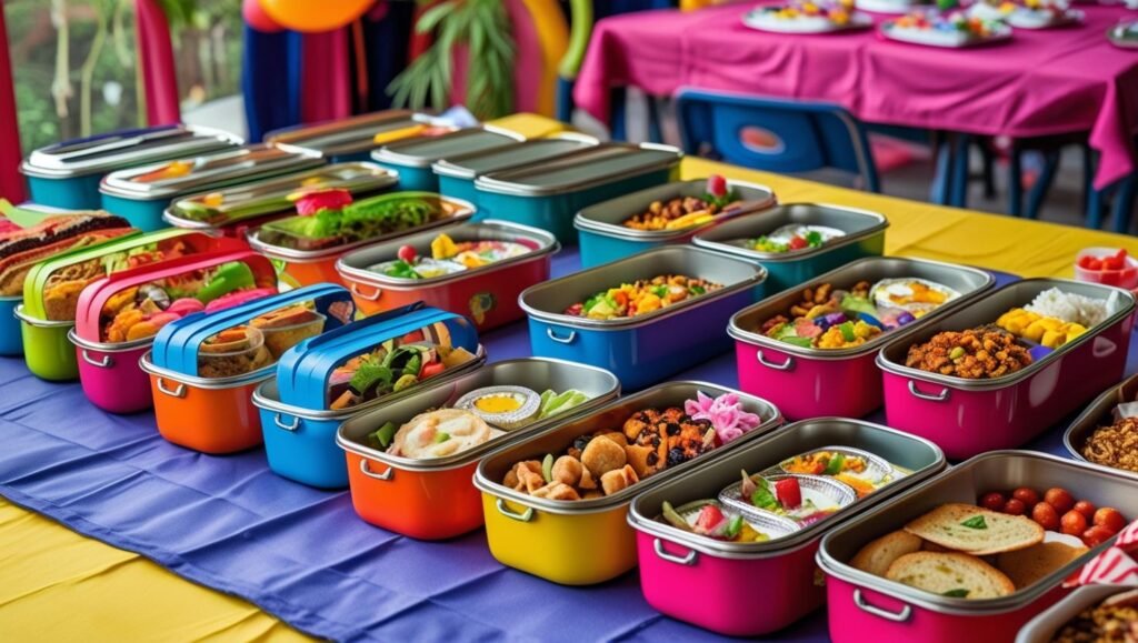Return Tiffins for School Parties