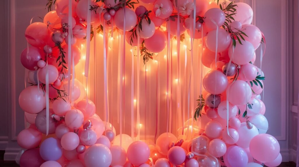 💖 Romantic Balloon Decoration for Anniversary & Proposals