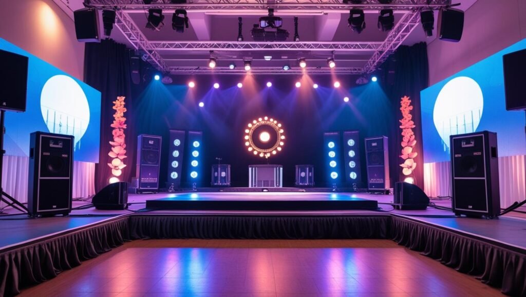 Stage & AV Setup for Cultural Events