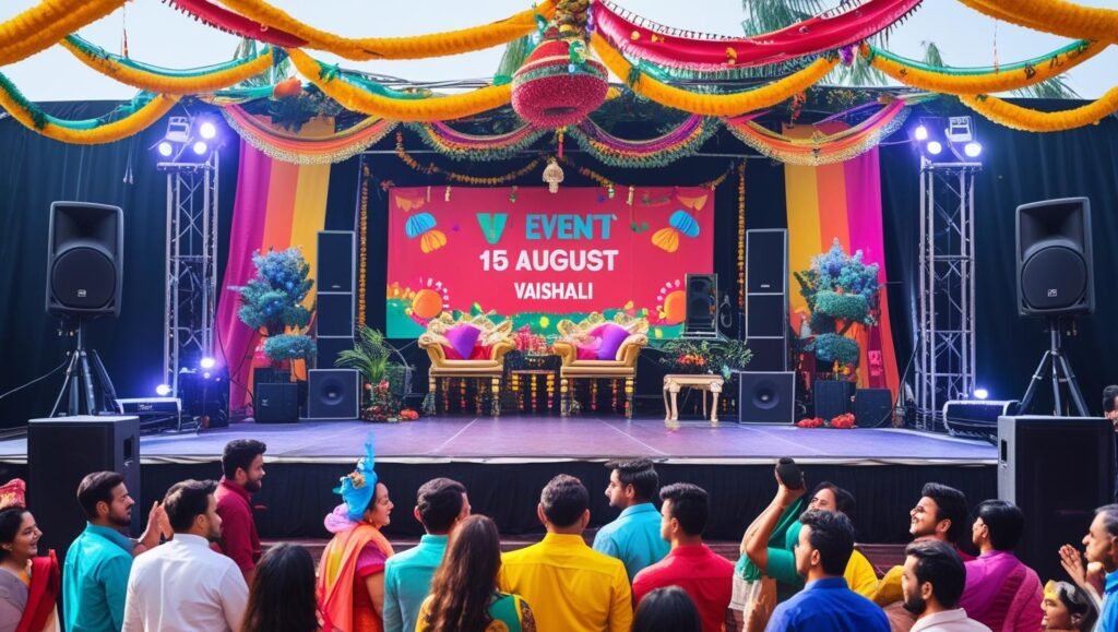 Stage Setup & Sound Rentals for 15 August Events in Vaishali