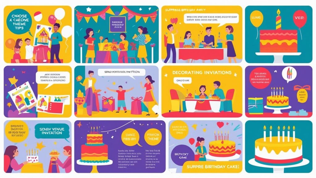 Surprise Birthday Party Planning Tips