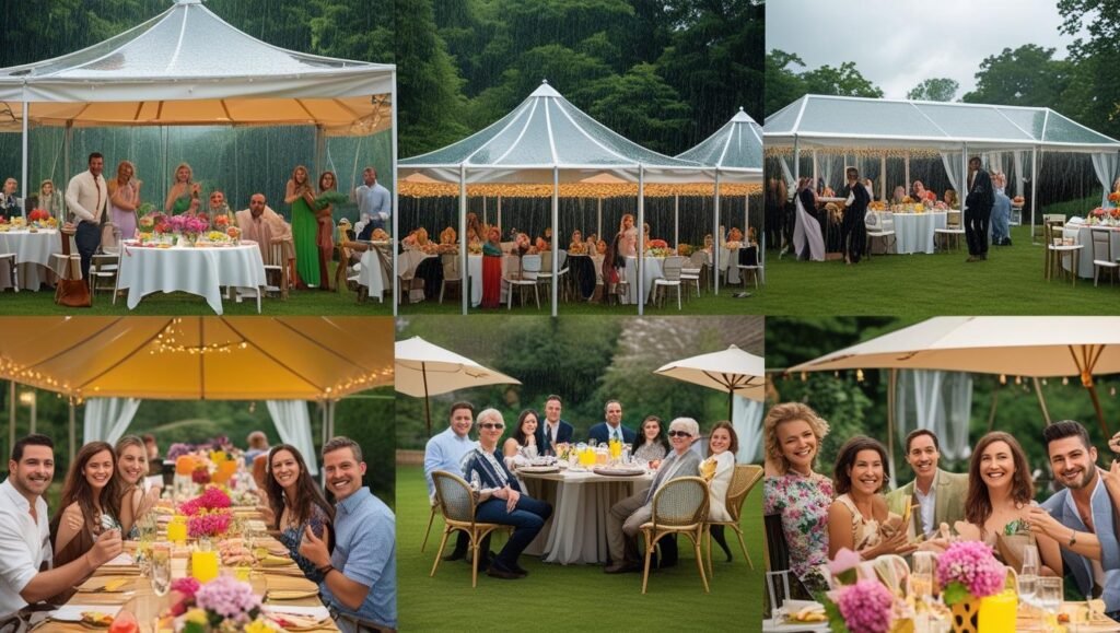 Weatherproofing Outdoor Setups: Ensuring Perfect Celebrations, Rain or Shine