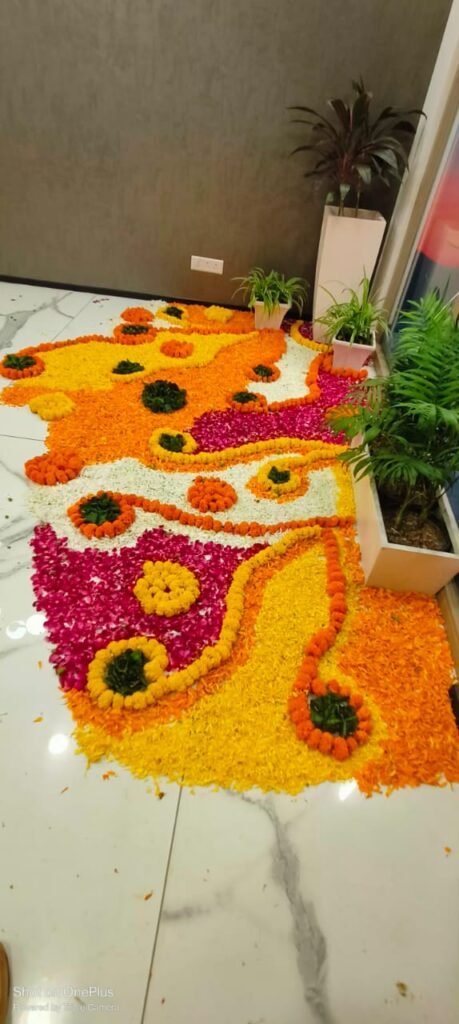 Flower Decoration for Festival