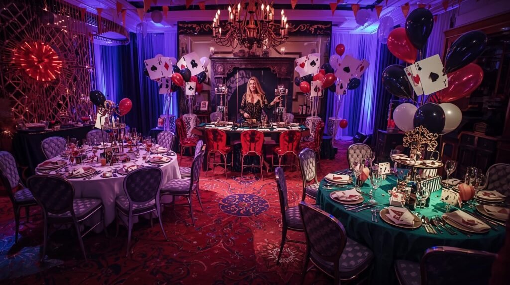 Playing Card Party Organizers for Kitty Parties