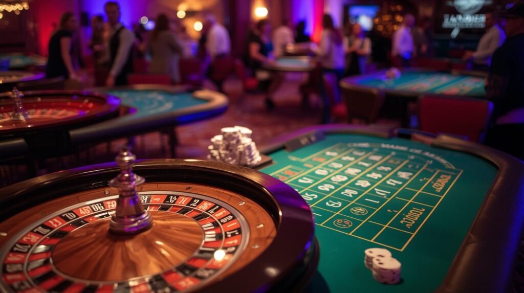 Make your wedding memorable with casino games on rent in Noida. Bring luxury, thrill & interactive entertainment to your special day.