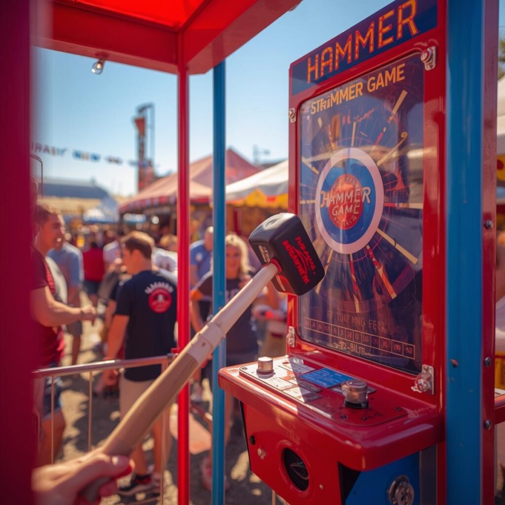 Hammer Arcade Game Machine for Fairs & Festivals