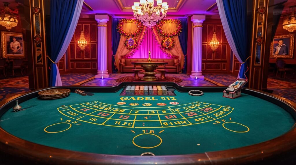 Casino Table on Rent for Society Diwali Events