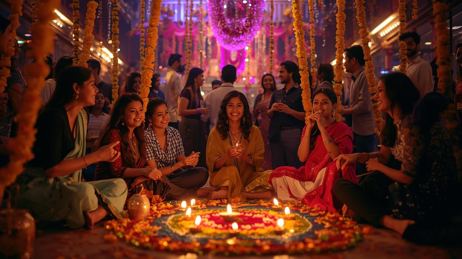 How Corporate Diwali Events Increase Team Bonding
