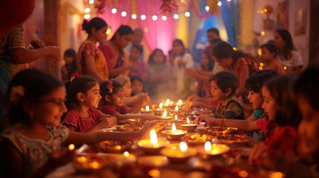 How to Organize Society-Level Family Diwali Nights