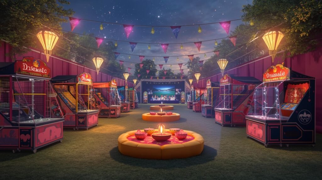 Outdoor Games on Rent for Big Diwali Events in Delhi