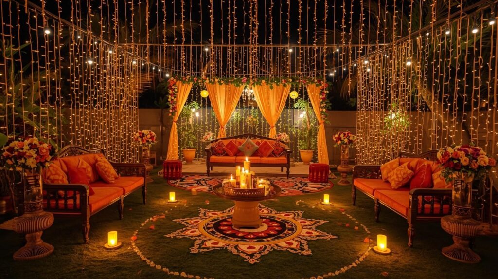 Best Outdoor Setup Ideas for Diwali Party