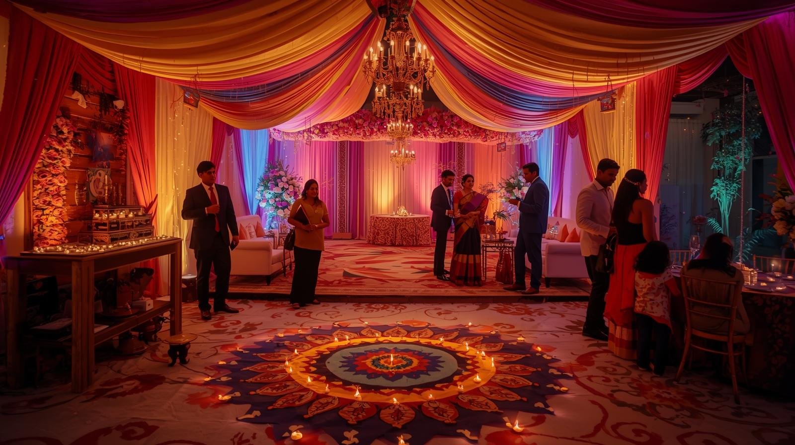 How Party Events Organizes Corporate Diwali Events in Noida