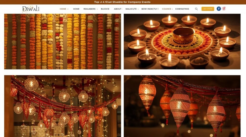 Affordable Diwali Decoration Packages for Companies
