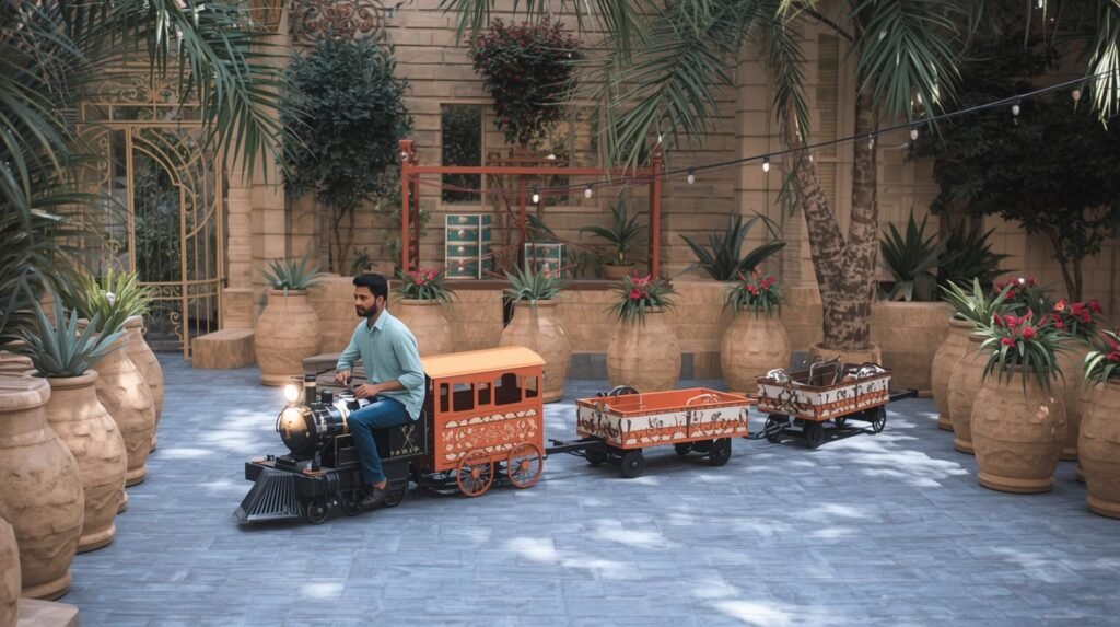 Toy Train on Rent for Society on Diwali: A Festive Favorite