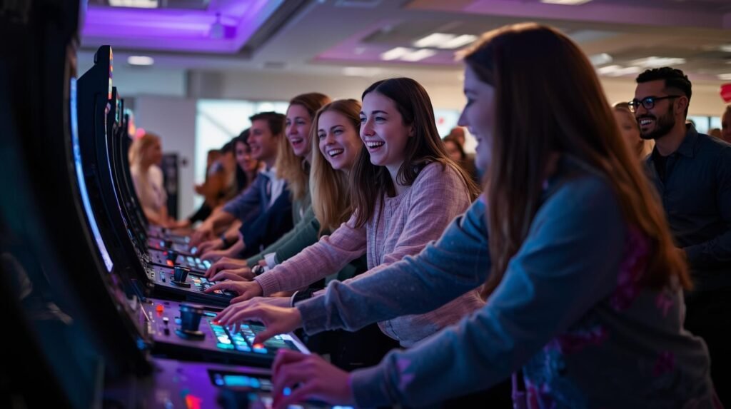 Fun Touch with Game Rentals at Office Events