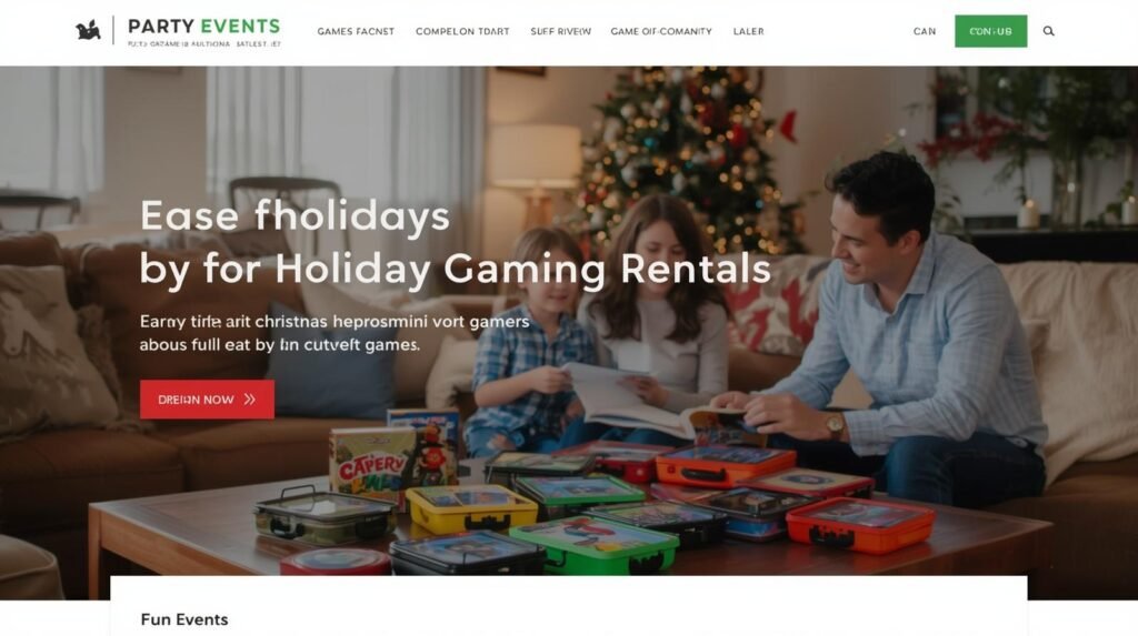 Game Rentals for Christmas Events Made Easy
