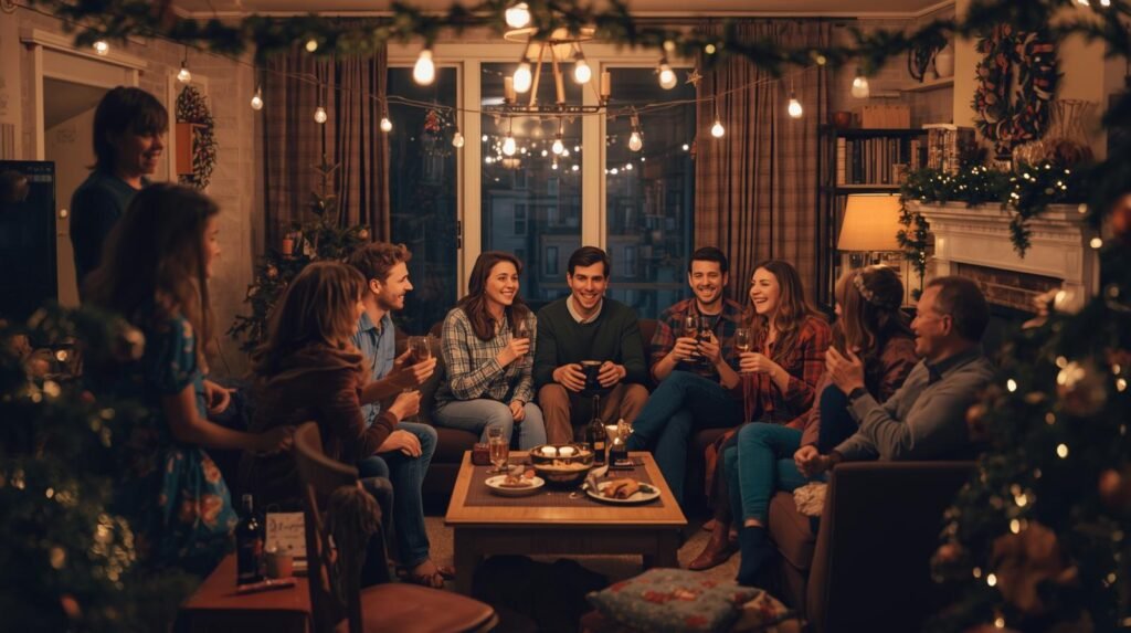 How to Plan a Home Christmas Party with Limited Space