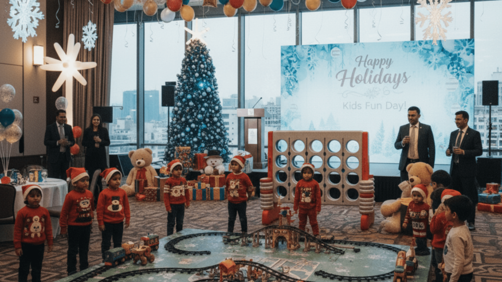 Toy Train Attractions for Kids Days