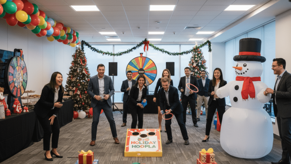 Corporate Festival Game Ideas for Christmas